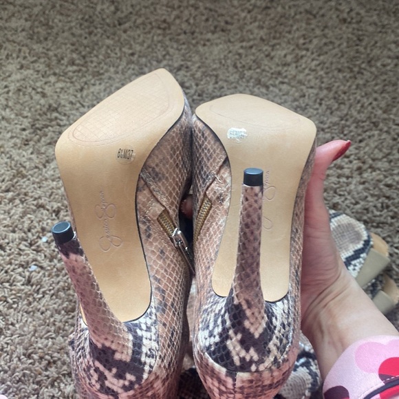 Jessica sent on over the knee snake new with original box women's boots 6.5 - Picture 3 of 5